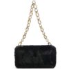 Ted Baker Cuddles Schultertasche, schwarz
