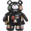 Sprayground Global Mogul Billionaire Teddy Bear Rucksack, schwarz