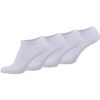 TOM TAILOR Unisex Socken, 4er Pack Basic, Sneakersocken, einfarbig Weiß / 43-46