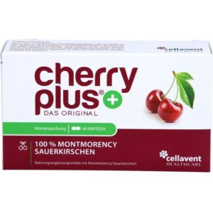 Cellavent Healthcare GmbH CHERRY PLUS Das Original Montmorency Sauerk.-Kaps. 60 St.