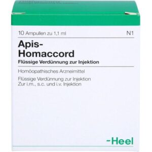 Biologische Heilmittel Heel GmbH APIS HOMACCORD Ampullen 10 St.