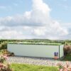 GFP 351 x 77 x 77 cm Hochbeet, Aluminium eloxiert – (GFPV00387)