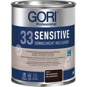 PPG Coatings GORI Professional 33 SENSITIVE, Dünnschicht-Holzlasur, palisander, 0,75 l