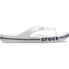Crocs Unisex Bayaband Flips Weiß 48