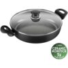 Zwilling BALLARINI Bari Servierpfanne mit Deckel, 28 cm, Aluminium, Keramische Antihaftbeschichtung