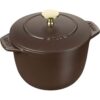 Zwilling Staub La Cocotte Reis-Cocotte 16 cm, rund, Chocolate, Gusseisen