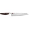 Zwilling MIYABI ARTISAN 6000MCT Gyutoh 24 cm, Pakka Holz