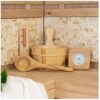 HOME DELUXE Saunazubehör 5 tlg. Q PREMO