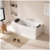 HOME DELUXE Whirlpool Badewanne NOOR 173 x 80 cm