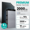 Tepto 2000W Balkonkraftwerk Premium mit Conow Pro 8,2kWh Speicher