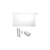 Ventil-Heizkörper Buderus Logatrend VC-Plan.2 H 600 mm L 800 mm Typ 21 – 788/497 Watt – Set mit Thermostatkopf links