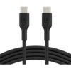 Belkin BoostCharge 2 m USB-C/USB-C Kabel, schwarz
