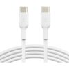 Belkin BoostCharge 2 m USB-C/USB-C Kabel, weiß