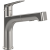 Villeroy und Boch Spültisch-Einhebelmischer 928200LC schwenkbarer Strahlregler, Edelstahl massiv