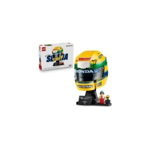 Lego Editions Ayrton Senna Helm F1 Fanartikel Modellbausatz 43024