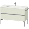 Duravit Sivida Waschtischunterbau bodenstehend 121 x 59,2 cm mit 2 Auszügen