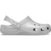 Crocs Unisex Classic Glitter Clogs Grau 41