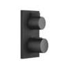 Dornbracht Fertigmontageset Deque 3642667033 schwarz matt, Unterputz-Thermostat