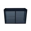 elephant® Wärmepumpenverkleidung  WPV-14050-AP mit Pflanzdeck Set anthrazit