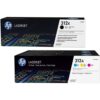 HP Original 312X/ 312A Toner 4er Set schwarz hohe Kapazität, cyan, magenta, gelb