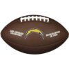 Wilson NFL Team Logo Composite Football Los Angeles Chargers