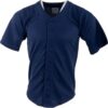 Active Athletics Baseball Jersey, Full Button Jersey – navy Gr.M