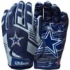 Wilson NFL Stretch Fit Youth Receiver Handschuhe Team Dallas Cowboys