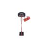 HUDORA 71640 – Basketballständer Start 205, red, transportabel