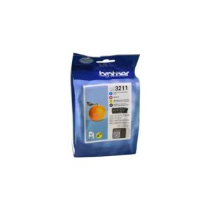 Brother Original LC3211VALDR Druckerpatrone – 4er Multipack 800 Seiten