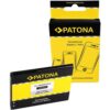 PATONA Akku für Samsung Galaxy Note 2 (N7100) GTN7100 Note 2 GT-N7100 Note 2 – 3,7 Volt 3400 mAh