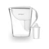 PearlCo GmbH Wasserfilter Fashion (3.3l) inkl. 1 Filterkartusche weiß
