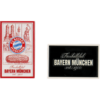 FC Bayern Magnete Logo + München 2er-Set – Rot