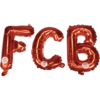 FC Bayern Folienluftballon FCB – Rot