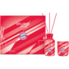 Ipuro FC Bayern Duftkerze Ø 9 cm & Raumduft Set – Rot
