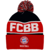 FC Bayern Basketball Bommelmütze – Rot