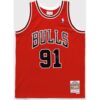 Mitchell & Ness NBA Swingman Jersey Chicago Bulls Road 1997-98 Dennis Rodman #91 red M male