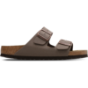 Birkenstock Arizona Damen Flip-Flops und Sandalen – Braun – Größe 37 – Nubuk Brown 37