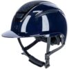 Covalliero Reithelm ELITE POLO lackblau S (53-55cm)