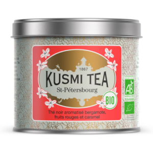 St-Pétersbourg – Earl grey Schwarztee, beeren, karamell, bio – Kusmi Tea
