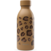 Isolierflasche Icon 50cl Leopard – QWETCH Flasche, recycelter Edelstahl, kompakt – Kusmi Tea