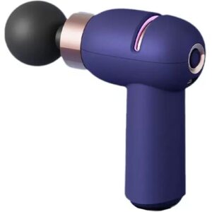 INF Mini elektrische Faszien-Massagepistole für Frauen — 12kg Perkussion, 6 Stufen, tragbar, leise, wiederaufladbar 30w Violett