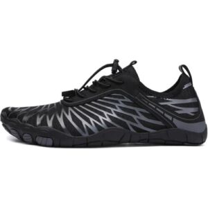 INF Fünf-Finger-Wasserschuhe XT-A8305 – Gummi+Netzgewebe, Atmungsaktiv, Schnelltrocknend, Rutschfeste Sohle für Schwimmen und 41