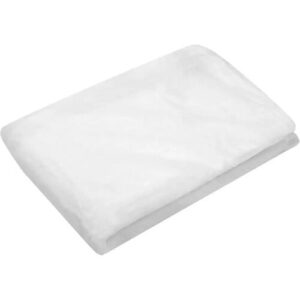 INF Polyester Faltbare Schutz-Netzabdeckung 2.4m x 6m — Rahmenloses Moskitonetz für Garten, Pavillon, Bettbaldachin