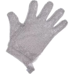 INF 316L Edelstahl Schnittfester Handschuh mit Stahlhaken-Armband für verbesserten Handschutz M