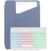 INF 360° Drehbarer Ständer Bluetooth Tastatur Hülle kompatibel mit iPad Pro 11 (2024) – Lavendel Lila