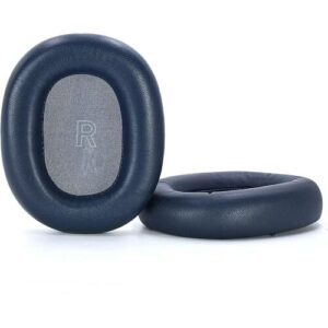 INF 2 Stk. Ohrpolster aus Lammleder kompatibel mit B&O; Beoplay H95 ANC Kopfhörern – Memory Foam Ohrkissen Blau