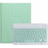 INF Mintgrüne magnetische Bluetooth-Tastaturhülle kompatibel mit iPad Pro (M4) 11-Zoll (2024) – Quadratische Tastenkappen