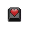 MaxCustom Artisan Keycap – Heart