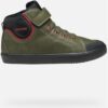 GEOX Schuhe Gisli Junge Dunkelgrün/schwarz 31 Dunkelgrün/schwarz