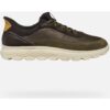 GEOX Schuhe Spherica Plus Herr Militärgrün/dunkelbraun 41 Militärgrün/dunkelbraun